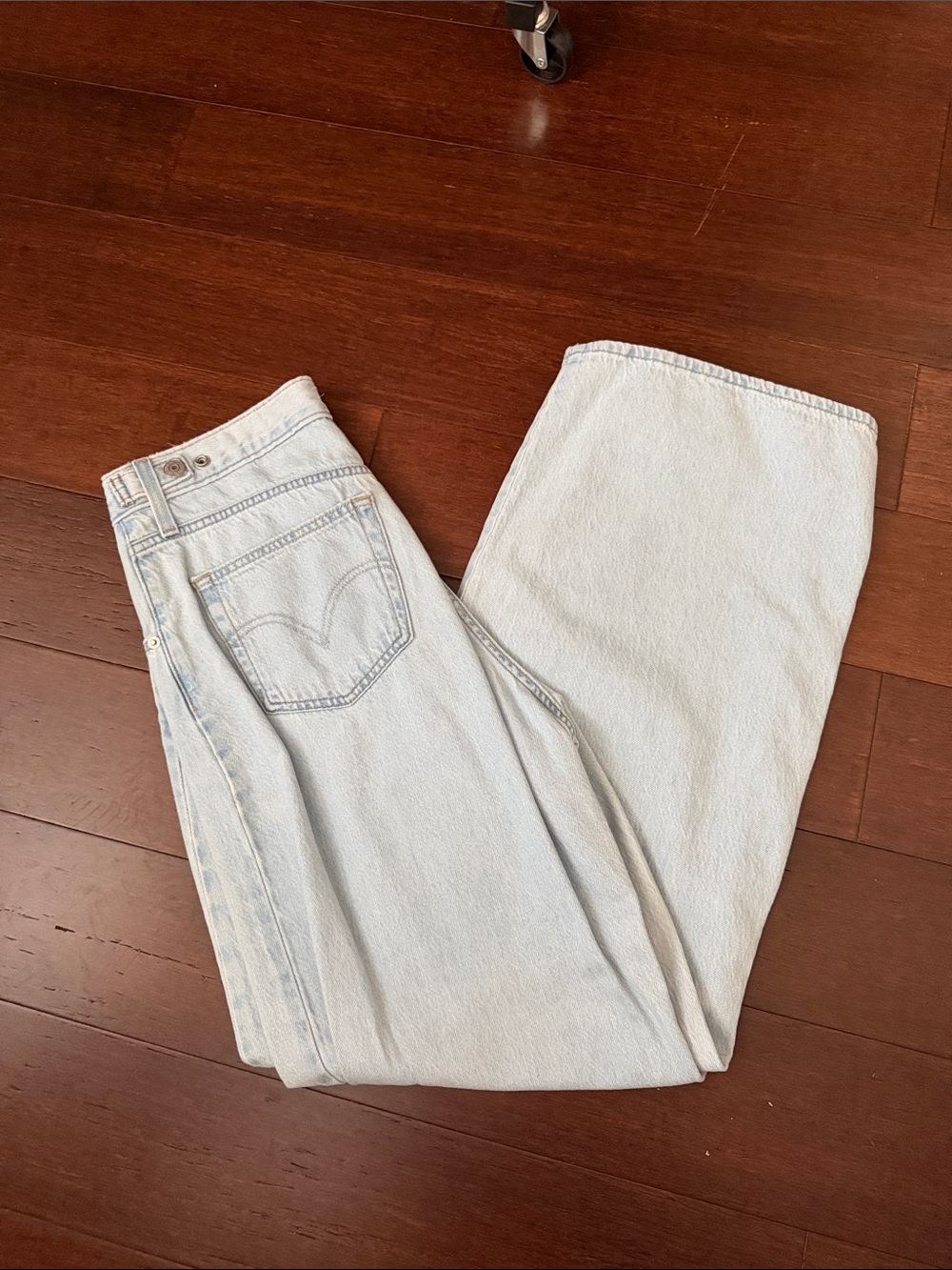 Levi's Light Wash Straight Leg Jeans